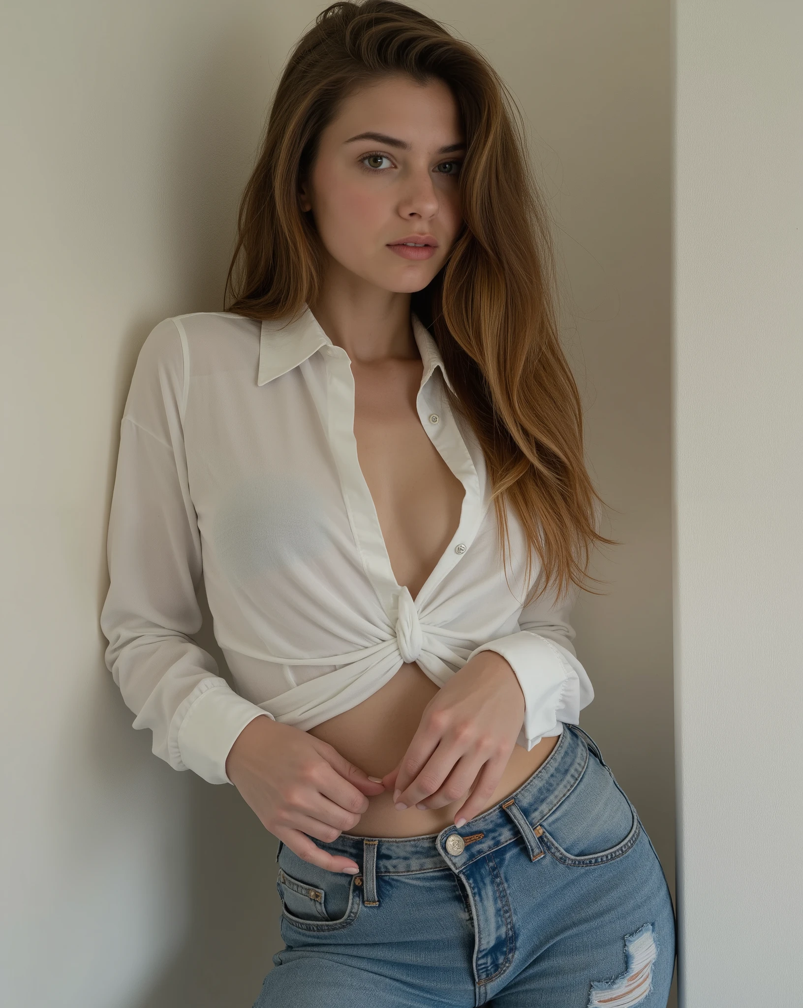photography of a 20yo woman, perfect face, masterpiece,without_ bra, without_underwear, jacket