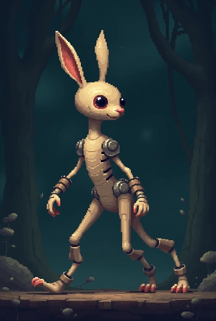 score_9, score_8_up, score_7_up, score_6_up, score_5_up, score_4_up, source_anime, AKDTFLPD, lopunny, ponified, pose2, solo, stitches, blades, looking at viewer, detailed, autumn, matte,dieselpunk, <lora:certaintyofsteel-000006:1>
