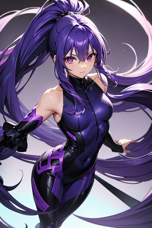 logo design color:Purple Image:Fox with a tail