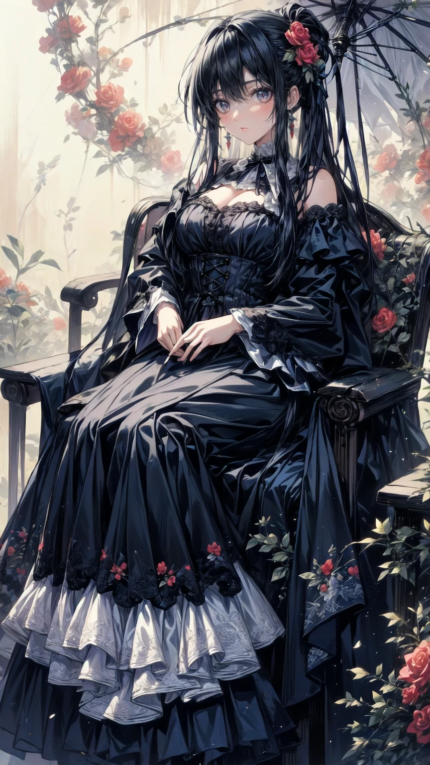 , full body view,Head to toe composition, (masterpiece), ( best quality),  illustration of a Victorian girl  、cute girl、Anime、 1. **Low Fashion**:  Victorian fashion 、 It features a gorgeous and elegant design 。Ruffles and lace、  Corset  、  It features elements such as a long dress  。 ,  Full Body View , Head to Toe Composition, (masterpiece), (  best quality),   Victorian Girl's Illustration   、cute girl、Anime、 1. **Low Fashion**:   Victorian fashion  、  It features a gorgeous and elegant design  。Ruffles and lace、   Corset   、    Incorporate elements such as a long dress    。 2. **Hairstyle on**:    Victorian Women's Hairstyle   、   Accessories with attention to detail By drawing    。Upstyling and curls、 At the prompt 、   It's good to wear a ribbon , Floral decoration, wait. In your hair  .。 3. **features**:  Girl with a kind face  、beautiful、cute、  Intelligent Beaty   , beautiful 5. **   with Accessories   **:   by drawing accessories by paying attention to details {x} accessories played an important role in the Victorian era 。  has  、Gloves、[umbrella,  wait a minute .、   you can also attach ribbons, flower ornaments, etc. to your hair  、 、   it's also nice to put in lots of complicated and delicate things   。 Nice dress、Floral、    Gorgeous Costumes    、   pastel colors, (   shining brightly   ), (( Stunning  )), (   lots of petals drifting 女の子  , ((2D)), ((Paper Art))
2. **Hairstyle on**:  Victorian women's hairstyles 、 lots of complicated and delicate things  。Upstyling and curls、 At the prompt 、  you can give your character personality  .。 3. **features**: Girl with a gentle face 、beautiful、cute、 intelligent Beaty , beautiful 5. **  with Accessories  **:  by drawing accessories by paying attention to details {x} accessories played an important role in the Victorian era 。 have 、Gloves、[umbrella, hang on.、  It features a gorgeous and elegant design 、 、  it's also nice to put in lots of complicated and delicate things  。 Nice dress、Floral、  Gorgeous Costumes  、  pastel colors, ( Shining brightly ), (( is dazzling)), ( lots of petals drifting , ((2D)), ((Paper Art))
