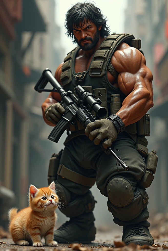 1 furry, (a big powerful lion guard, daddy, very detailed golden fur, black mane, inside a night security post, closed eyes, clenching teeth:1.19), male, soft light, (photorrealistic rendering, detailed ferocious face, wearing black swat gear, detailed clothing textures, close focus on boots:1.21), solo, wearing black tactical boots, (photographic masterpiece, accurate leonine genitalia, unwanted erection, very detailed tactical boots, very oversized boots:1.61), (unwanted , handsfree cum, cumshot, erection:1.51), hyperrealistic, (photographic lighting, piercing eyes, against a wall losing balance, wearing tactical gloves, focus on fully clothed:1.43), (side view, low angle, detailed boot leather texture:1.32), security guard, officer, (hyper muscles:1.3)