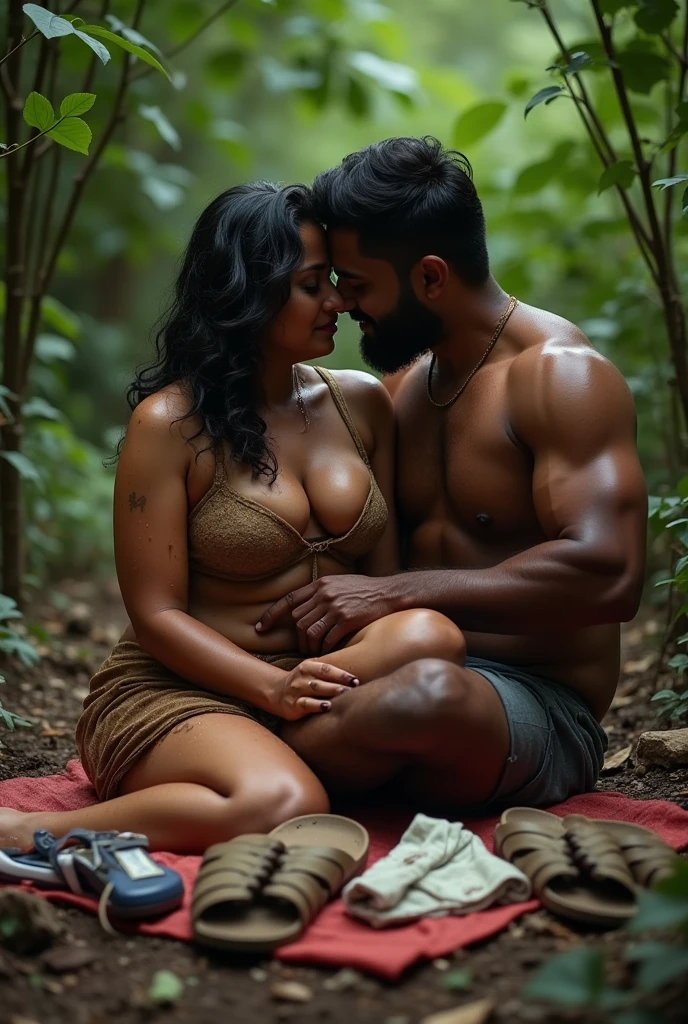 Sexy  4 nude sexy mature indian naked  nude big boobs queen hot sex   with 25 years young handsome man dick, grassfield , forest , nudesex, Full body, wonan on top