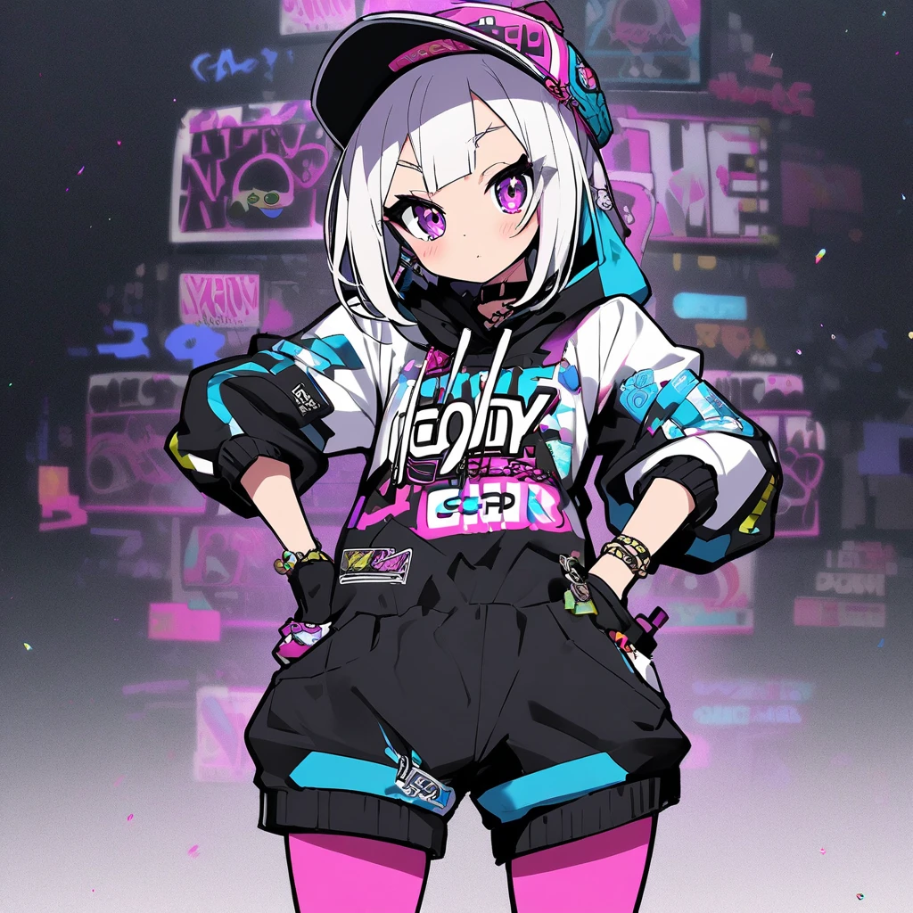 A cute character that evaluates hip-hop