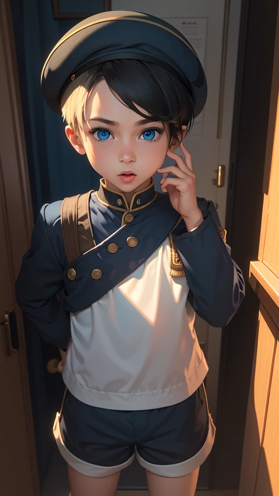 RAISE A BOY WITH A SMALL STONE IN HIS HAND
