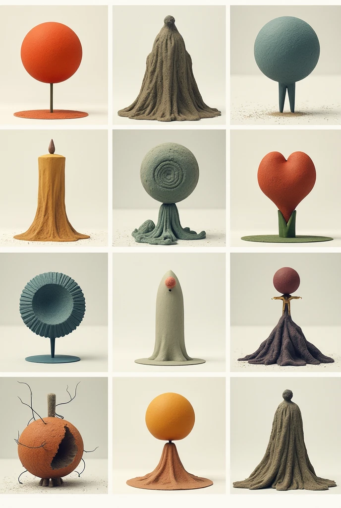 a man standing in a field of flowers, a surrealist painting, by Barkley Hendricks, conceptual art, dusty space suit, eric lacombe, film promotional still, in desert, donnie darko, wayne - coyne, photo render, gray anthropomorphic, full - body shot, island by (Remedios Varo:1.1), (abstract_geometric_splash_v1:0.5) (hq:1.1)
