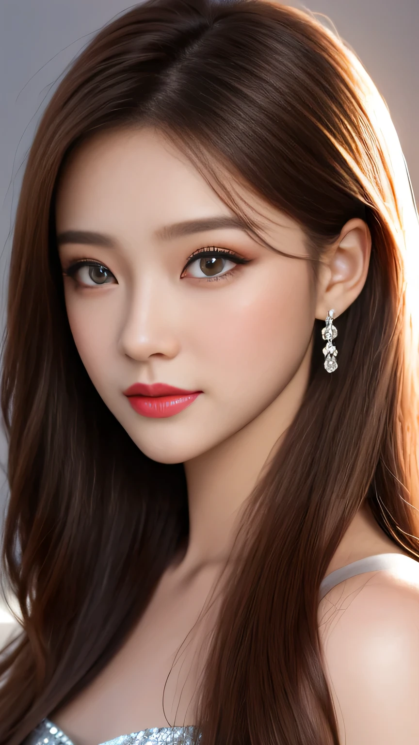 Mina,cabelos preto e longos,(8K,RAW photos,realisticlying:1.25),(Very lip gloss,Many eyelashes,HighestQuali,超高分辨率,depth of fields,color difference,Caustics,Wide light,natural color,Japanese,Women in their 30s) staring at the audience,choker necklace,bangle,choker necklace,choker necklace,choker necklace,choker necklace,full bodyesbian,,Chest moles,Bare legs,see-through shirts