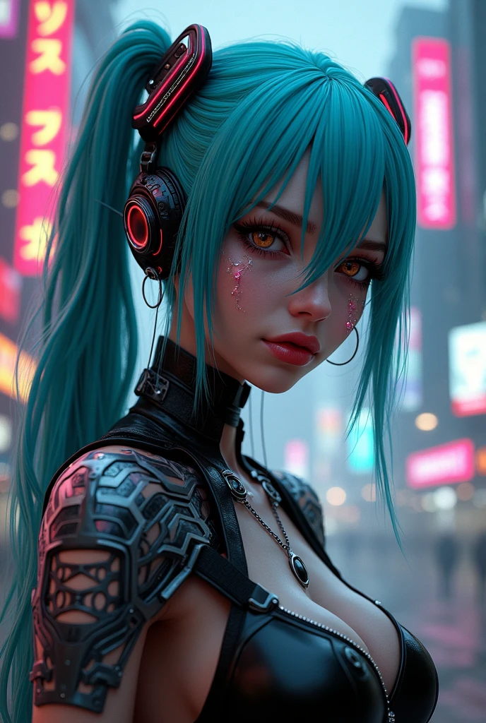 (medium shot) (womans hair is made from thin multicolored neon tendrils:1.7) (long thin multicolored neon string hair is flowing down her body), her hair made of thin multicolored neon tendrils is conforming to and covering her body forming an armor, (neon fibers:1.05), ((cables of neon strings)), scenery is cables and tech, intricate and detailed tech gear chaos, beautiful detailed glow, tentacles of thin multicolored neon strings writhing around, chaos of cables around, neon tendrils flowing, (cables and multicolored neon strings swirling around the character:1.1), (detailed:1.05), (ultra-detailed:1.1), (detailed light:1.05)