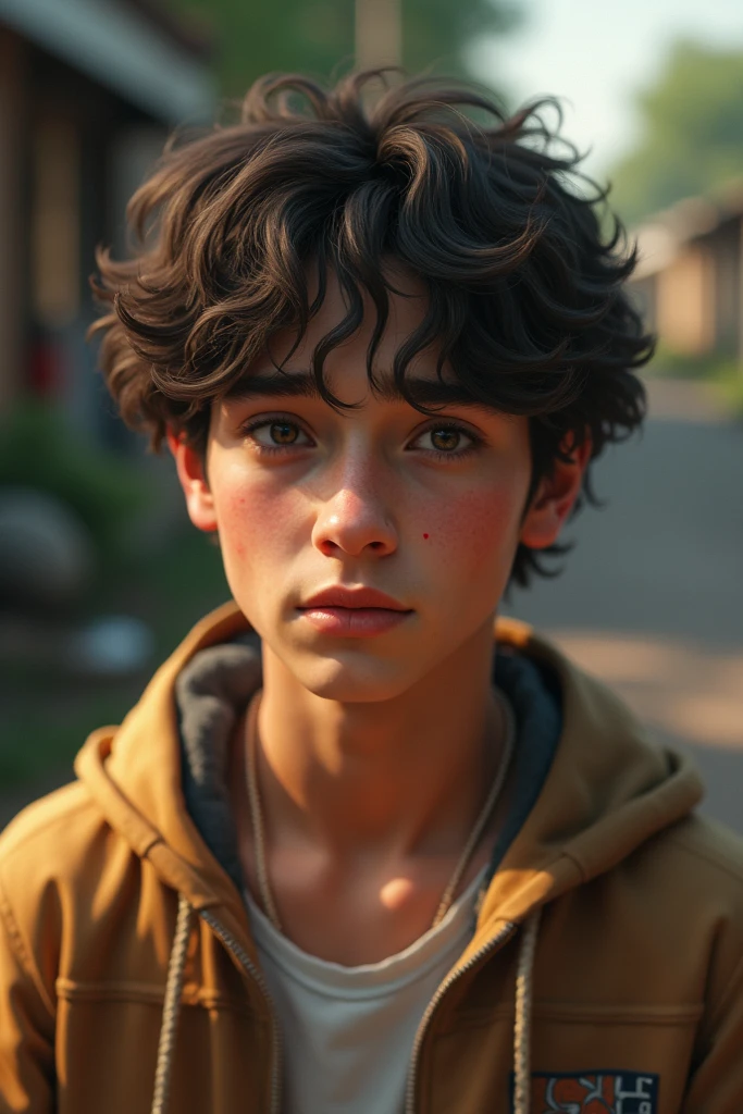 ((best quality)), ((masterpiece)), (detailed), create a boy of 17 years naked due to poverty and having his dick burned 