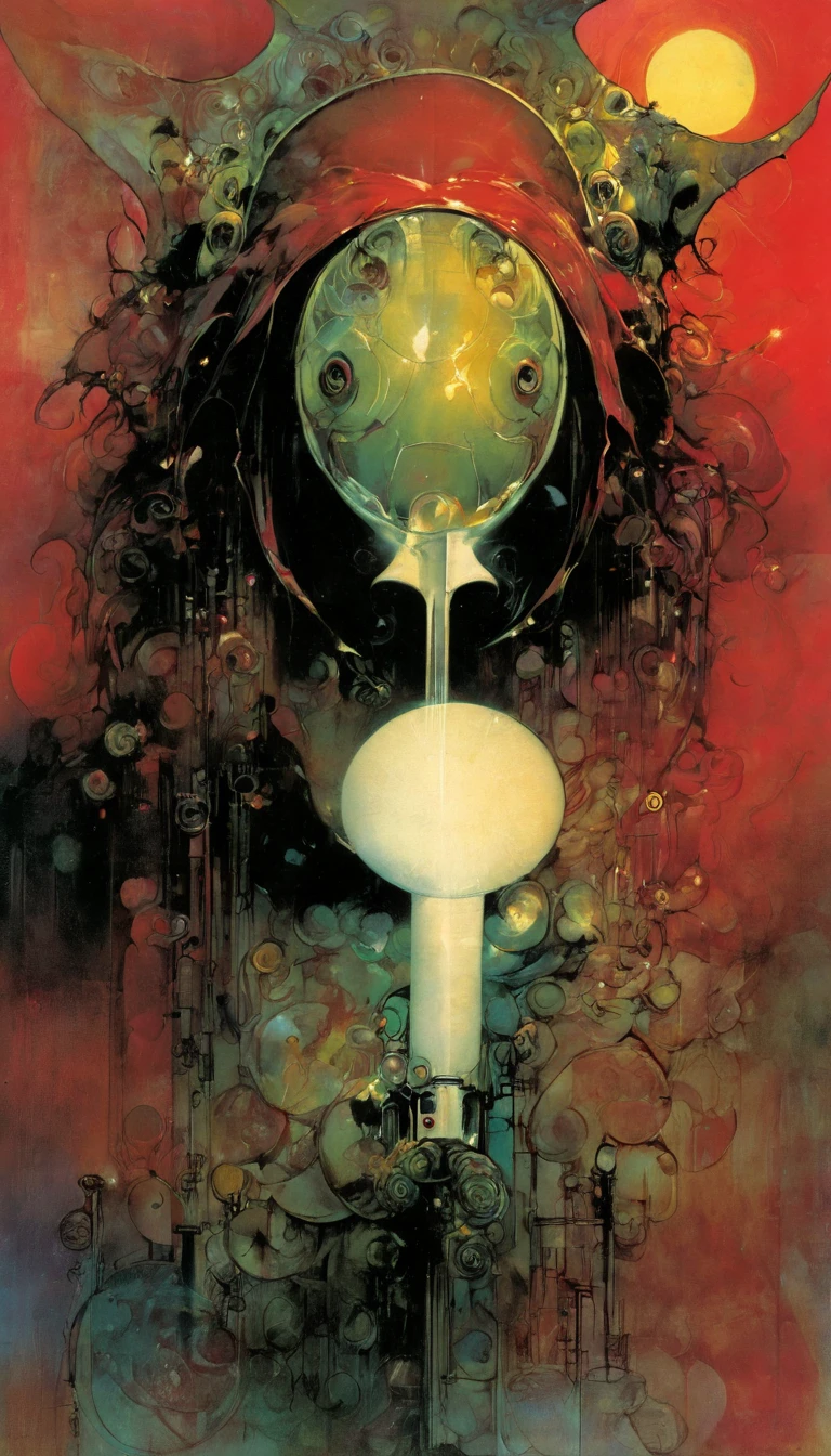 paradoxe, art inspiré de Bill Sienkiewicz et Dave McKean
