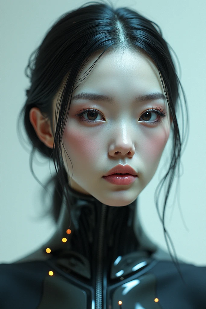 AI Revolution, face and body facing front, fullbody shot
