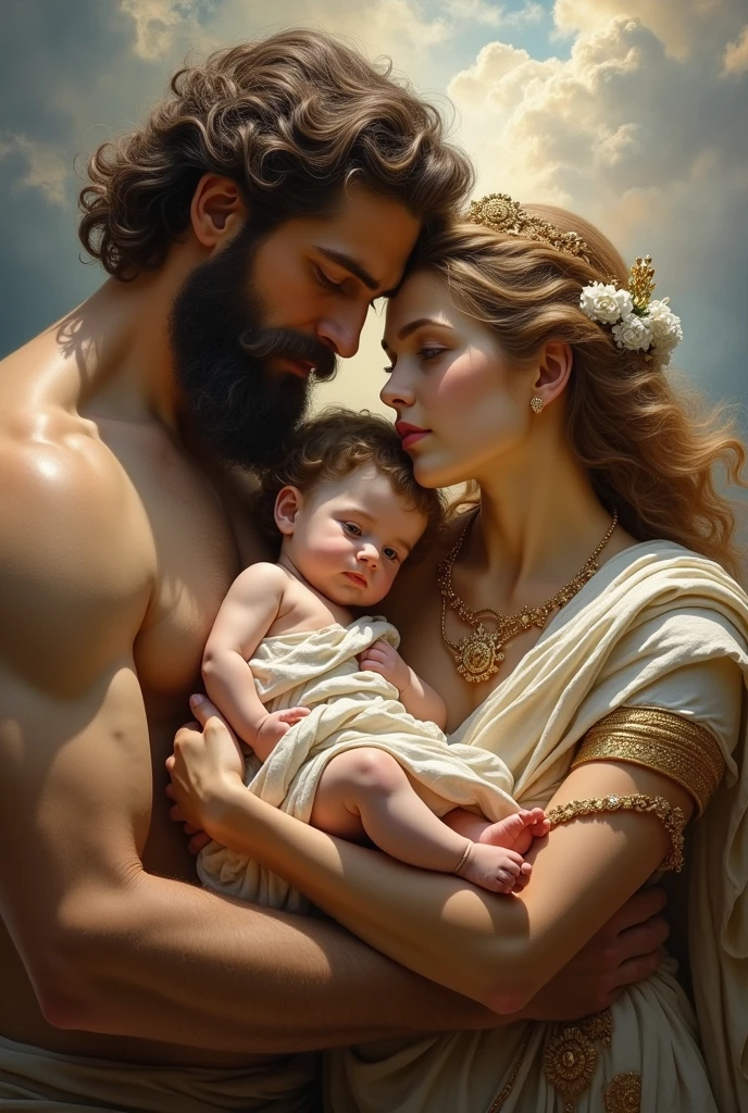 Zues have a baby with athena