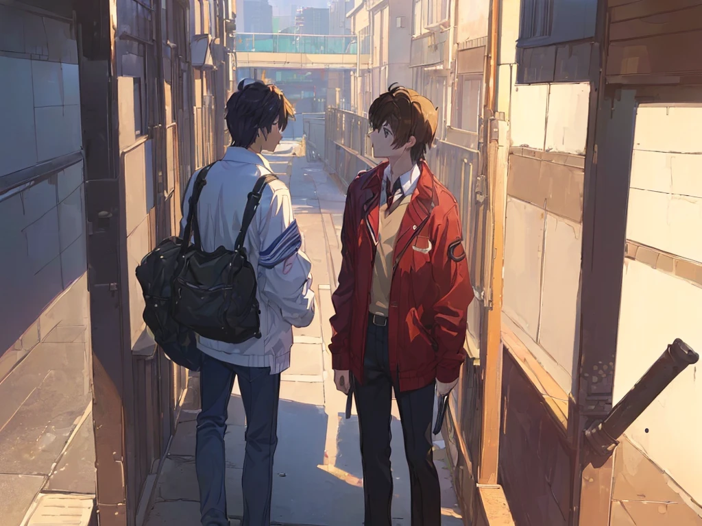 (Makoto Shinkai:1.3),(Makoto Shinkaiスタイル:1.1),,zcshinkai\(\style\),( best quality, high definition ,4K, 8K resolution,8K resolution, high definition ,Ultra HD:1.1, super detailed:1.1),( fine details of masturbating:1.3),(Anime-like:1.4),Anime protagonist,Anime Boys, Animation Art ,Fresh,( bright and fresh boys:1.4)),( is cool:1.4,cute:1.1),(Masculine Thoughts ), baby-faced boy to cuntboy,Handsome guy,Popular boys among girls, male athletic club members,(Big rough outfit ),Uniformity of large rough clothes ,((Big rough outfit の調整:1.4)),(big white sweater :1.2),((Thin limbs:1.4)),Smoothly,Concave and convex,I am, Evil Dark Romance Simulation Victims Who Derail a Man's Life,,,(A boy with a girlfriend suddenly turns into an otome girl :1.4),, real,Handsome guy体型,,,(3d),(2.5D:1.2), It's Our Youth !,全開Eroticス,Erotic,(Sudden Penis Total Destruction ),((((2 Men,Friends too)):1.4)),((((2 Men,Friends too)):1.4)), Rose and Yuri and Normal's complicated romantic relationship,,隠し切れないラブラブ❤双方両想いに❤,At that moment ,,なにこれ男の子cute,