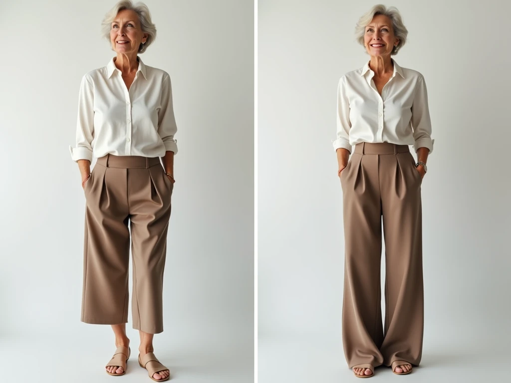 Fashionable Outfit Ideas for Mature Women 🔥 Natural Older Woman Over 60