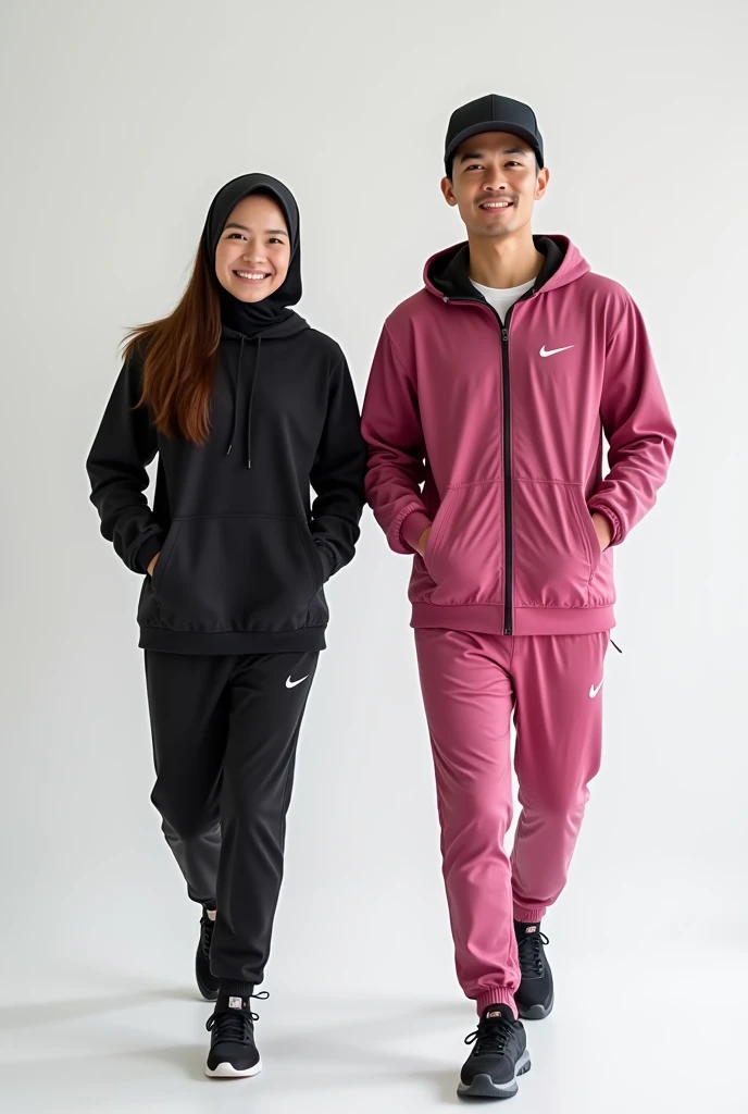 **“Develop a collection of sportswear for Muslim women, which combines modern trends, functionality and modesty. Focus on an active lifestyle, creating comfortable and stylish sets for sports activities, walks and outdoor recreation.
Focus on using high-tech, breathable and elastic materials, such as microfiber, bamboo fiber, jersey and cotton with spandex added. Your task is to ensure freedom of movement, good ventilation and wear resistance, while respecting the principles of modesty.
The color palette should be bright and dynamic., but not flashy. Use deep and rich shades, such as turquoise, Indigo, coral, graphite and mint. Include contrasting color elements for accents, For example, lamp, zippers or cuffs.
Consider designing with hoods, high collar or additional hijab capes, to maintain coverage of the head and neck, without sacrificing comfort and style. Add functional pockets, adjustable laces and buckles, to ensure adaptability to different conditions and activities.
Your models should demonstrate, that sportswear for Muslim women can be not only practical and comfortable, but also stylish, corresponding to modern fashion trends and preferences.”**