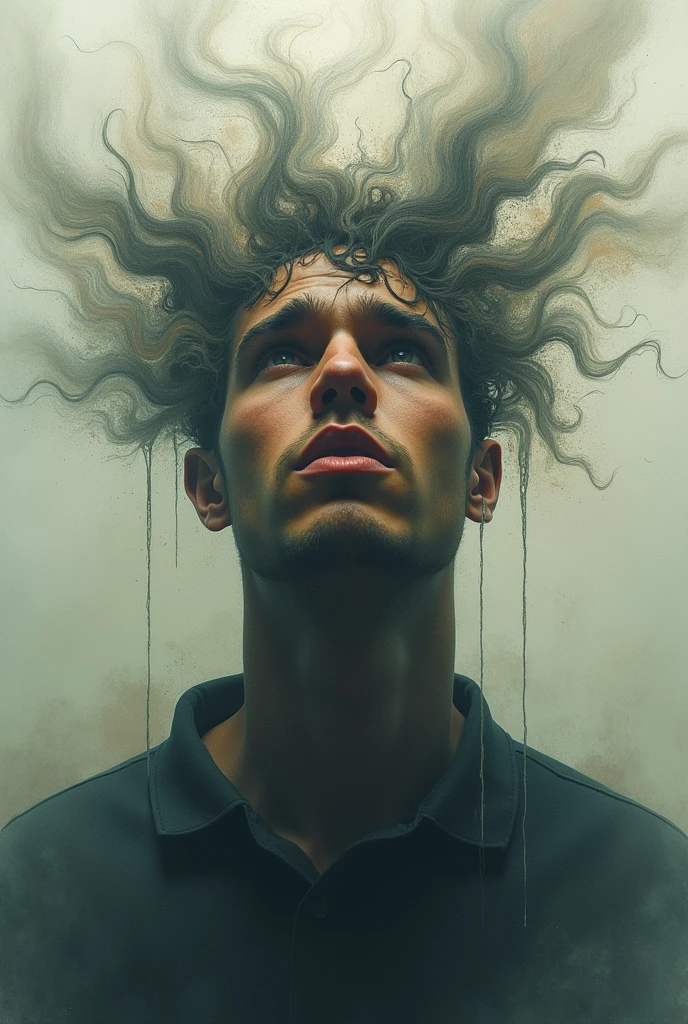 a person with too many emotions in their head, I hate joy, sadness laziness too much