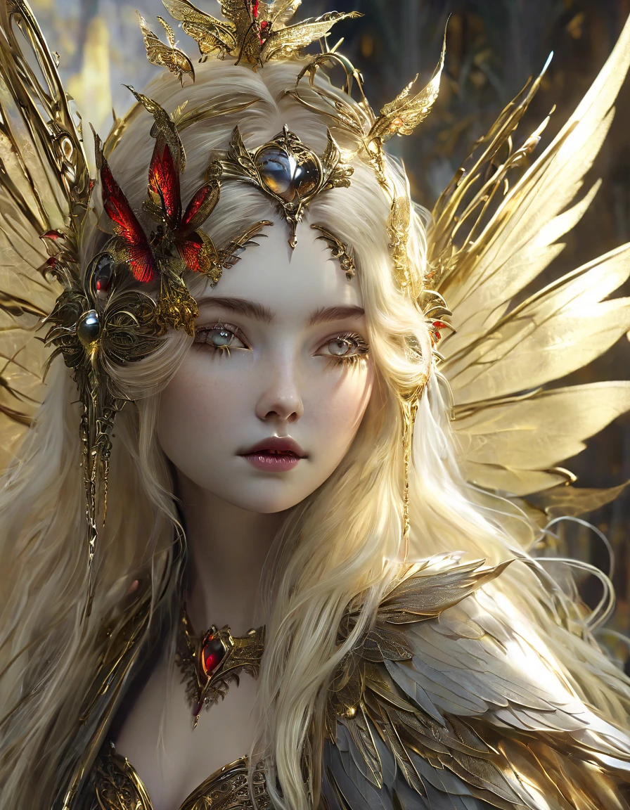 (One Knight Girl)、top-quality、masterpiece、超A high resolution、(Photorealsitic:1.4)、Raw photo、女の子1人、(Wear detailed Dark Knight armor),glowy skin、(Random hair),(((Detailed Micro Bikini Armor with beautiful swords and shieldystical expression))),(((Have a gorgeous and long magic wand))),(Gorgeous gold metal body)、(Fight goblins、ogre、Fierce battle with orcighting strong enemieight fiercely、(Background of decaying dungeon ruins)、(Ultimate Beauty)、(Detailed knight's helmet)、(Fighting Demonic Beasts)、()、((super realistic details))、portlarong giant demon beast background),global illumination、Shadow、octan render、8K、ultrasharp、Colossal 、Raw skin exposed in cleavage、metals、Details of complex ornaments、Japan details、highly intricate detail、Realistic light、(Mystical expression),CGSoation Trends、Red Eyes、radiant eyeacing the camera)、Small LED、Toostock、(Background of the mutation)、(Attack of the Monster Beasts)、Ultimate Beauty、beautiful female knight、Wear gold silver armor、Detailed sword、(Wearing legendary armor)、look at view, deep looking, (((((gigantic breast))))), hyper breast:1.5, (((((hands on back head))))), hands down, hands raise a sword, whole body :1.5