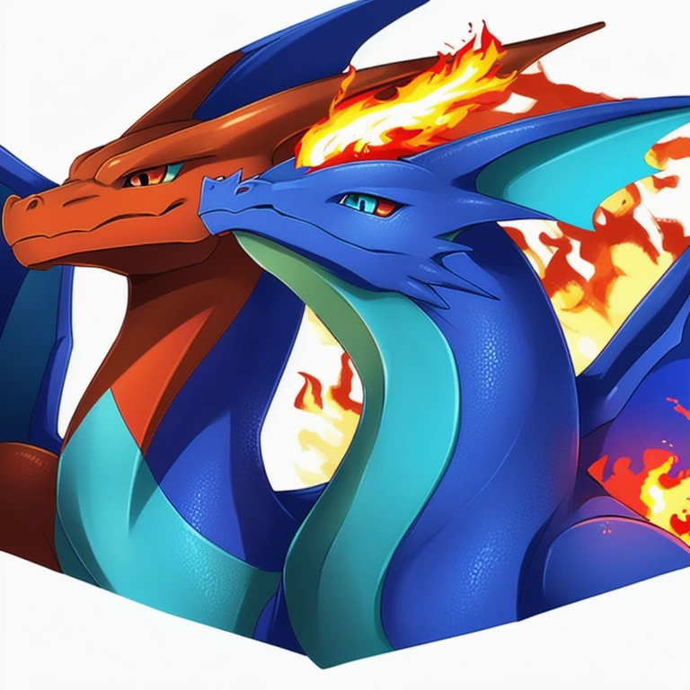 a close up of a cartoon dragon with a red and blue tail, similar to pokemon, dra the dragon, a red dragon, guggimon, new pokemon, fire type, style of pokemon, but as an anthropomorphic dragon, roshan, legendary dragon, portrait of a zentaur, charizard, slifer the sky dragon, official art