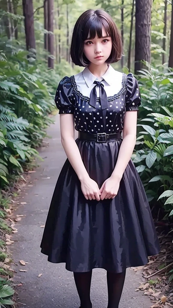 High definition vivid masterpiece,, Cute Gothloli Girl,eye glass of red blood, Braids | Head dress,boots,