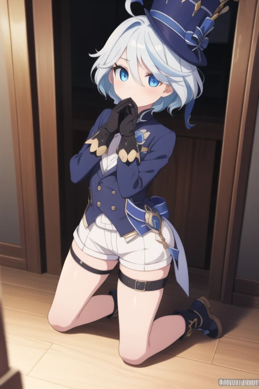 (valkyrie_pledge,Chibi,sketch,Presenting,White tights,Lying,squatting,open legs,Female masturbation :1.2) ,Flat_Chest, Black_Dress, nun, ,silber hair, long  skirt,White tights,Looking away,(full-face blush),embarrassed,low angles, Juice stain,bed,Soles through white tights