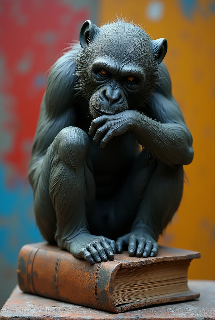 Mechanical monkey made of glass, Gerente de Recursos Humanos, Zdzislaw Beksinski, Dariusz Zawadzki, Forma innovadora, Estilo futuro, Materiales innovadores, Vista lateral, tendencias en Artstation, foco nítido, Foto de estudio, fantasy, Science-Fiction, futuristic, estilo de Leonardo da Vinci, Miki Asai Macro Photography, primer plano, hiper detallado, tendencias en Artstation, foco nítido, Foto de estudio, Detalles intrincados, Altamente detallado, por Greg Rutkowski crear un brazo tatuaje en biomecanico