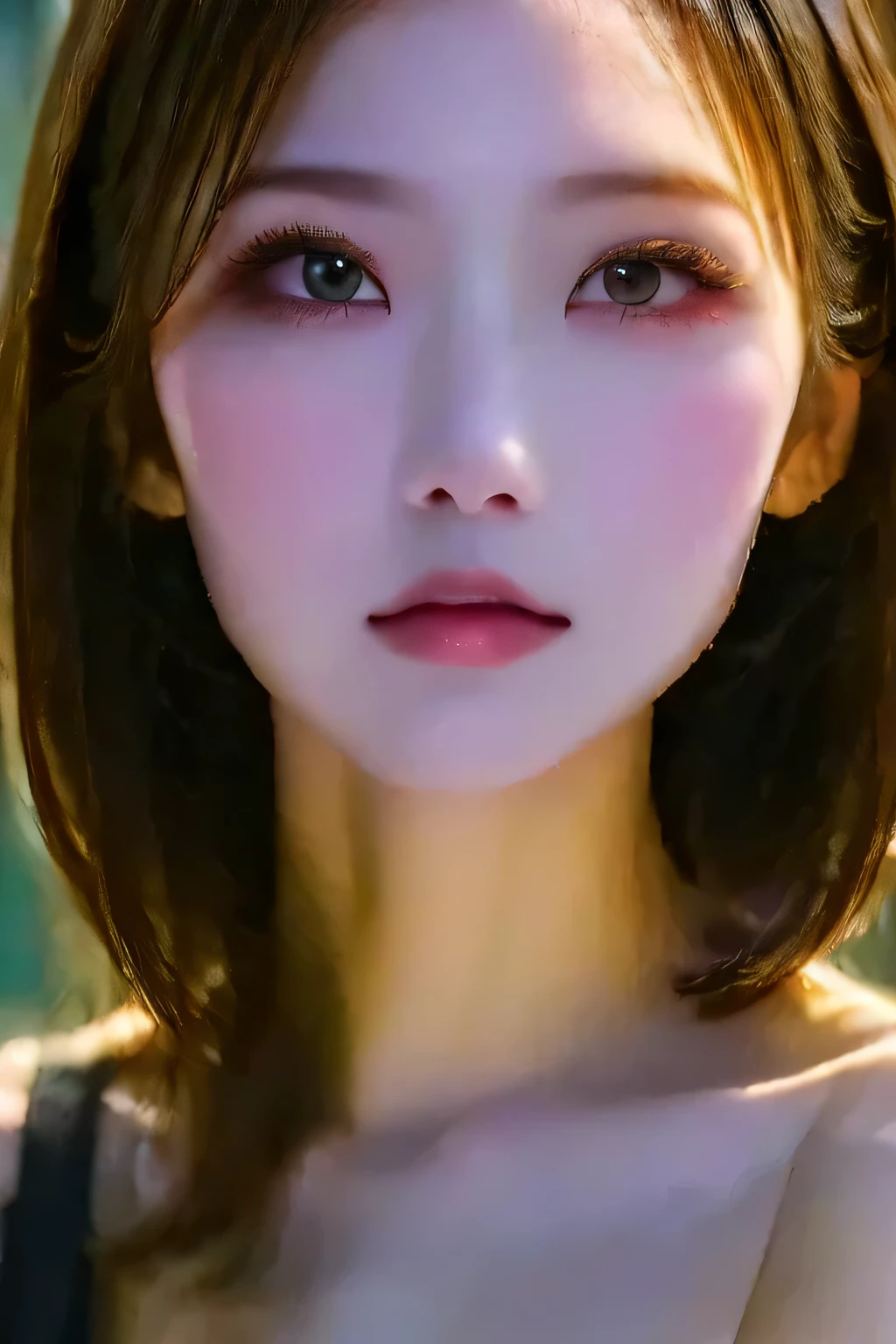 (masterpiece:1.3), (8k, Photographically,  RAW photos ,  best quality: 1.4), ( 1 girl ),  Facial beauty, ( realistic face), ( black hair,  Short Hair :1.3),  BEAUTIFUL HAIRSTYLES ,   Real Eyes ,  beautiful detailed eyes, (  real skin),  beautiful skin , (sweater),  looking for something in an absurd ,  attractive,  ultra high resolution,   surrenders ,  high definition, Golden Ratio