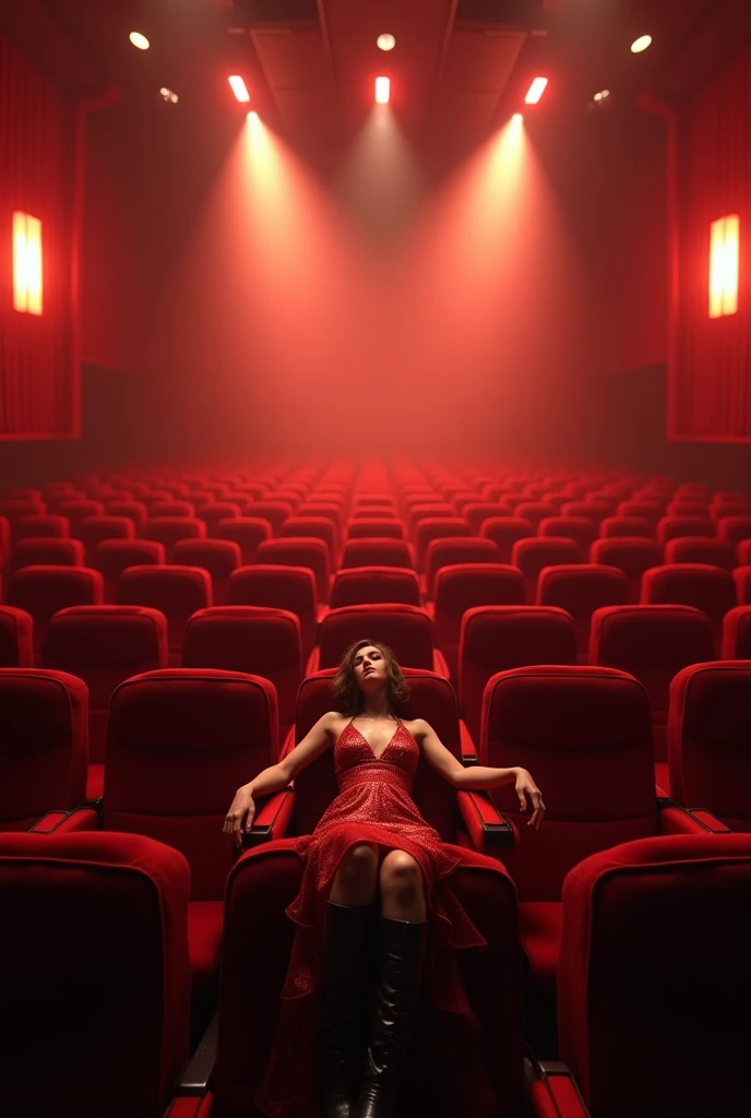 Mix 4, The 20th, 一人in, length_hair, shirt, dress, expensive_Heel,full_body, look_in_Audience, (8k, RAW Photos, Highest quality, masterpiece:1.2), (Realistic, photo-Realistic:1.37), Professional Lighting, Photon Mapping, Radio City, Physically Based Rendering,