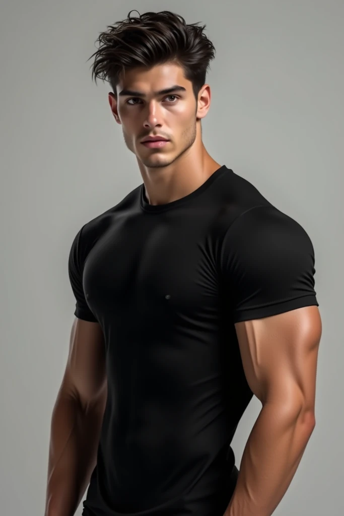 Teenage boy, slim build, athlete swimmer, tall, long torso, long legs, embossed abs, eight-pack abs, veins on the body, cute face, white hair, naked, big dick.