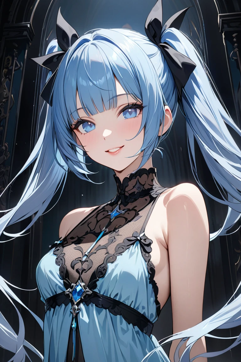 8k resolution、((premium))、((masterpiece))、((Ultra-detailed))、1 female、alone、Unbelievably absurd、Brightly colored eyes in your pocket、upスケール,Voluminous hairstyle,Focus on the face,up,Devil's Wings