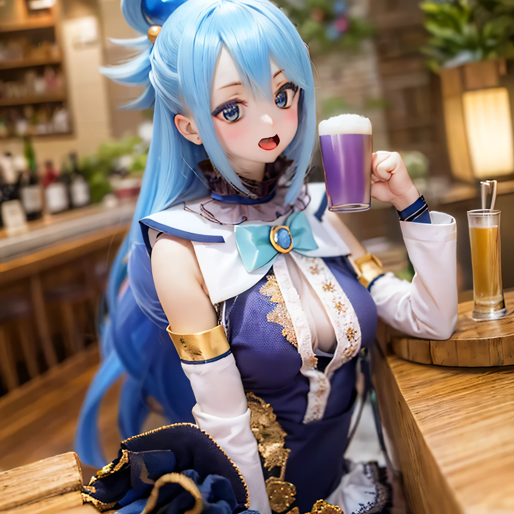 (young  )    blue hair, (wear)   white and blue dress , (holding) staff, (Stab ) Wealthy,   vibrant garden , () at the bar (  garden )    around her   , (Down)    clear blue sky  .(((((punch)))))
(Portraiture) &#39;S, (Realistic) rendering, () (    Several people are having fun with each other while doing very detailed   ) features, (inclusive   ) Sparkling Blue Eyes, (Rose color) lips,  (length)  eyelash .
( best quality, 4K,    Kampala  ) image, () (  Vivid  ) color, ( emphasize ) &#39;   Vivid exterior  .
( Let's spend a full   )  (end)    warm and cozy , ()    Light the scene   .    people let's spend a lot of time posing as villains
holding a mug while drinking beer is magic lol   (((   open your mouth and laugh   )))