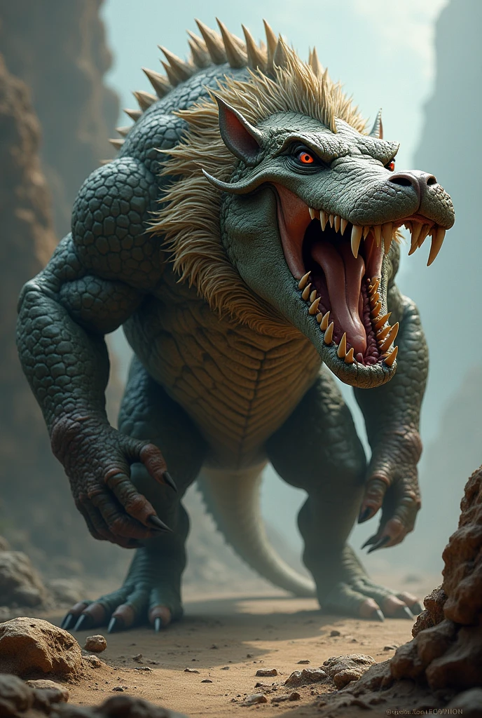 Realistic photos, RAW Photos, hydra, attacks viewer, Powerful movements, jump on prey, ((Dynamic jump)), Sharp Claws, hydra approaching from above, sudden approach, Bad-tempered, dynamic Shot from grand,High resolution, masterpiece, Highest quality, Intricate details, Very detailed, Clear focus,texture, Delicate eyes, Professional, 4K,Shallow and deep, Kodak Vision Color, Exactly, Very detailed, photograph_\(Extremist\), photographpractical, practical, Post-processing, Maximum details, Roughness, Real Life, Extremist practical, Photorealism, photographgraphy, 8K Ultra HD, photographgraphy