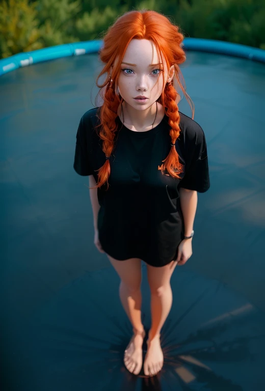 a sexy girl in an office, plaid miniskirt, bra, very long red hair with braids, looking at us smiling, plain background{{{masterpiece}}, {{on all fours}}, {{{from above }}}, looking up, ass, back, slim waist, 1 boy, veiny penis, nsfw, 1 girl, solo focus, straight, [face only], {irrumatio}, {deepthroat}, {oral}, half closed {{sweat}},, {cum in mouth}, emotional impact, (best quality, 4k, 8k, high resolution, masterpiece: 1.2), ultra detailed, (realistic, photorealistic, photorealistic : 1.37), intricate details, vivid colors, sharp focus, professional, Dave McKean artwork, surrealism oil touch, oil painting style, portrait, woman, beautiful detailed eyes, beautiful detailed lips, dreamlike atmosphere, shadow play, soft lighting, playful pose, dark tones, ethereal background, fantasy elements, texture, layers composition.
