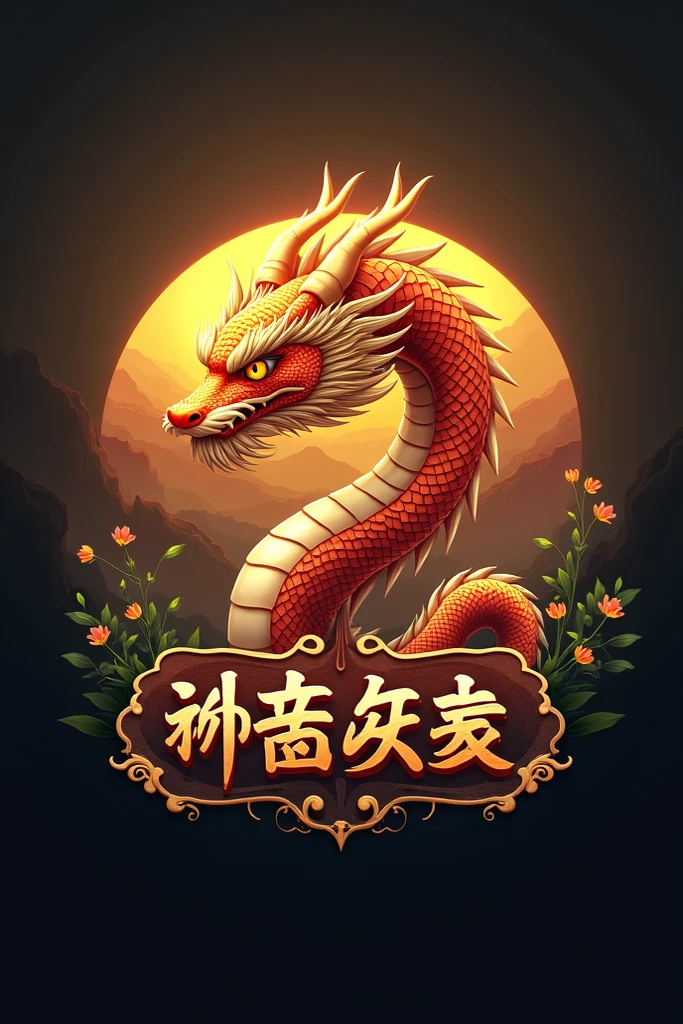 Create a logo of a dragon king and in the center written the phrase dragons kings (great quality) the dragon must be black 