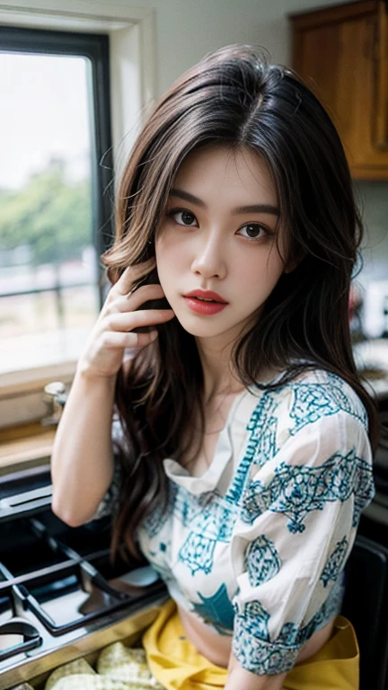 highest quality、High resolution、Super detailed、masterpiece、(Live shooting:1.5)、genuine:1.5、photogenuineistic:1.5、very delicate and beautiful、small details、1 female、(late 20s:1.2)、(super beautiful)、(beautiful face:1.5)、(detailed face:1.5)、There is a sad and open leather cover、That person in your high school graduation photo has kind eyes..、I was swept away by the crowd、It's changing、The path under the swaying willow、Now it can only be seen from the train、You are my youth