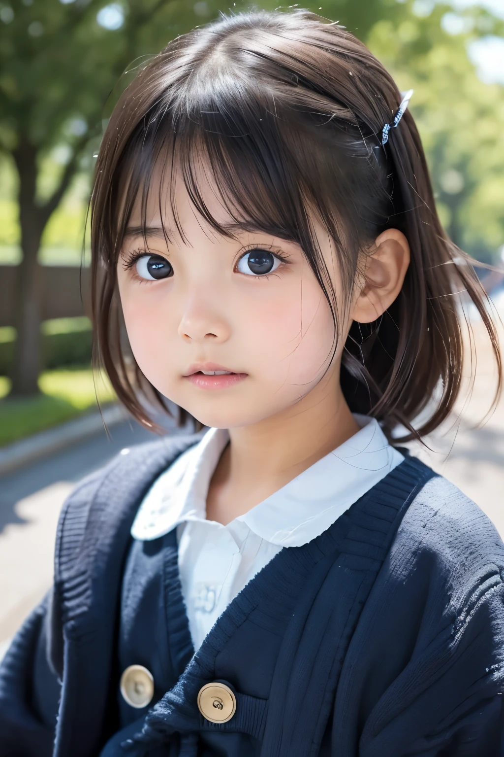 笑う, girl,black hair