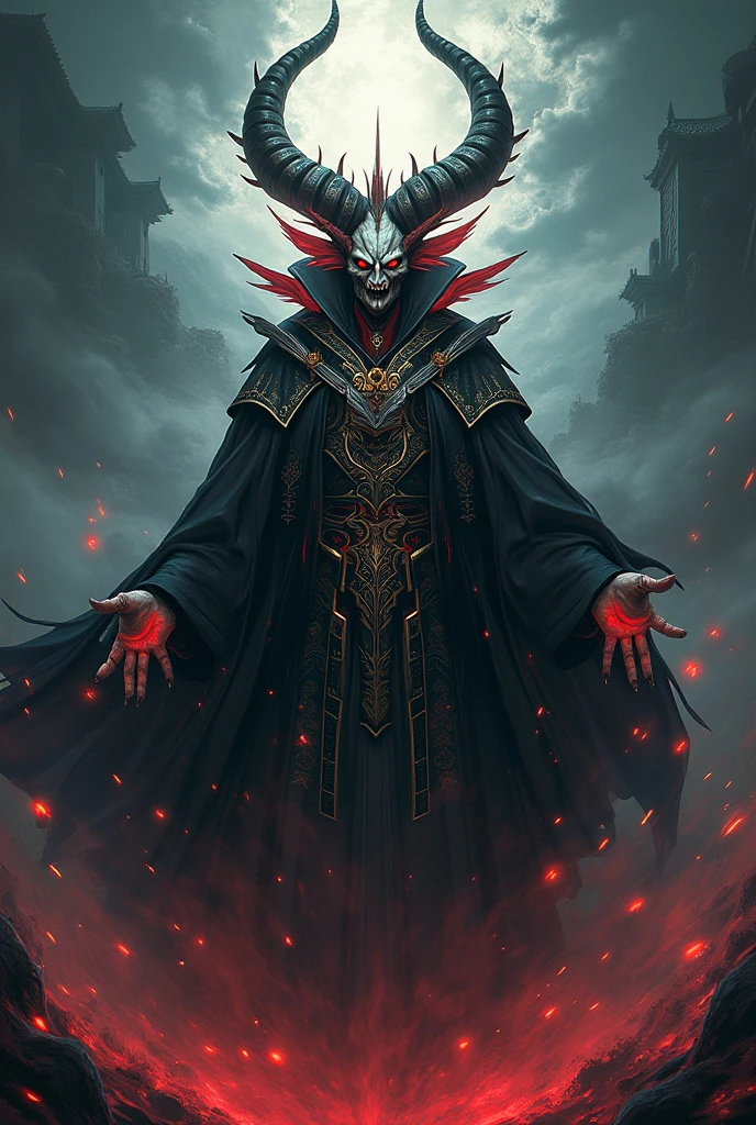 (((A jaded and plotting ancient automaton:undead lich centered in the foreground))), ((clockwork filigree)), ((bioluminescent eyes)), (((ephemeral robes))), (((extravagant full helm))), ((corrupted bioluminescent filigree ankh necklace)), dark fantasy, dark atmosphere, graveyard, ((night)), bioluminescent bat swarm, volumetric lighting, best quality, masterpiece, intricate details, tonemapping, sharp focus, very detailed, trending on Artstation 4k, realistic, 8k, cinematic lighting, (((Full blood moon vibrantly lighting the scene))), (((wide angle shot))), ((colorful)), ((clockwork filigree face)), (((angle from above))), ((((looking at viewer)))), professional artist, {masterpiece}, {bioluminescent halo lighting from behind}, ((sinister glowing red fog)), {Full body portrait}, {Award winning illustration}