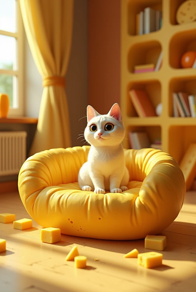 Squishmello couch looks like a cat comfortable looking