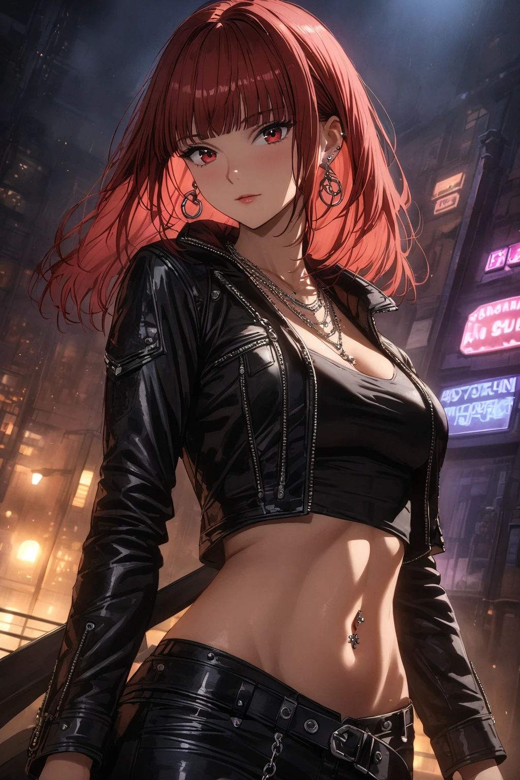 chris, 25 years old, woman, Redhead shortcuts, Beauty, Go to the club in club fashion