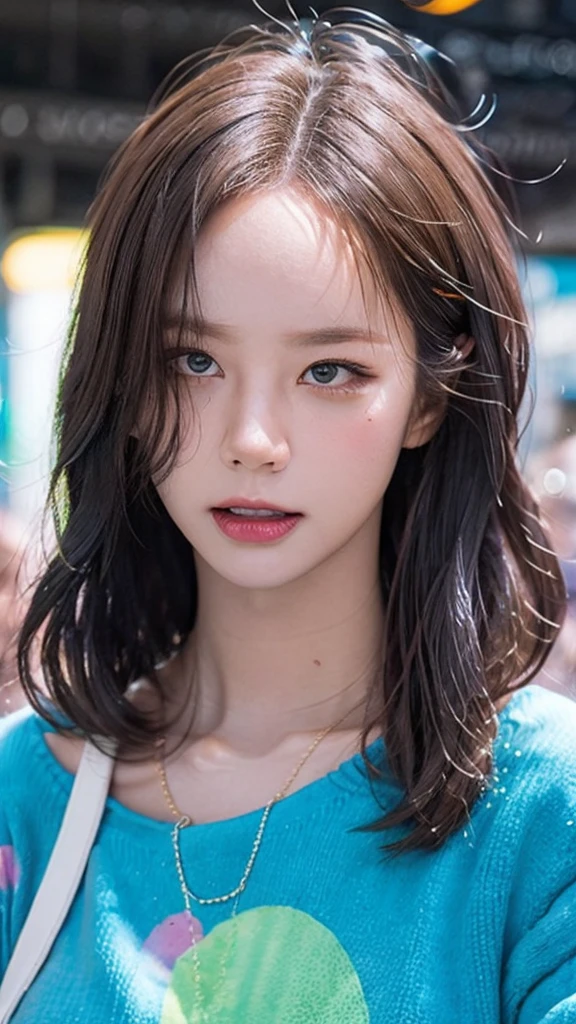   Glow in the Dark  ,  paint fry , Captivating psychedelic surreal neon amazing universe  beautiful  gorgeous women in a bright colorful neon light,  Mark Rydon , Daniel Merriam ,  Bright neon colors in the style of Frank Frasetta and Boris Vallejo, Fashion Clothing, sandals,  Very realistic , triple, Fancy,  beautiful , particular, Complex particular, VERY DETAILED, oil painting, complex colors,