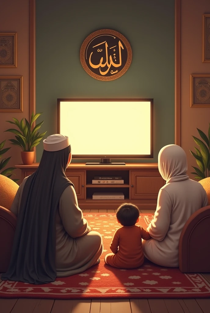 a Moroccan couple And their little girl play on Xbox
Xbox --auto