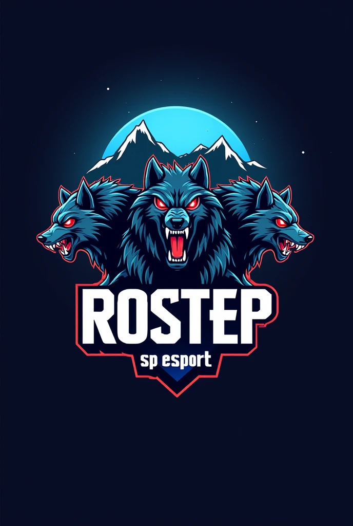 logo written "LOZ" And underneath written "SPORTS" WITH A WOLF WRAPPED IN RED AND GREY NAME