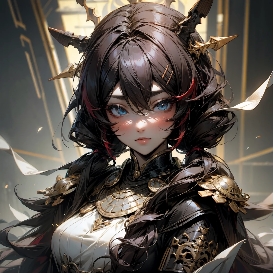 (masterpiece, top quality, best quality, official art, beautiful and aesthetic:1.2), (1girl), extreme detailed,(fractal art:1.3),colorful,highest detailed