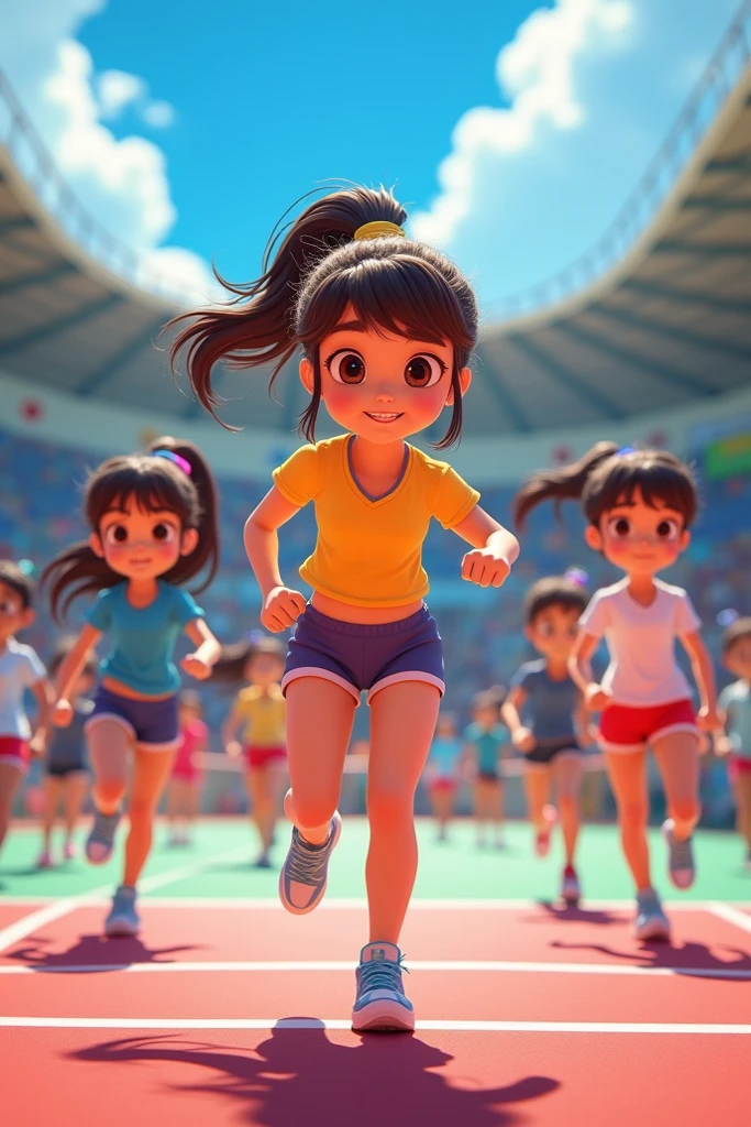 Fruit (human run to mango fruit)