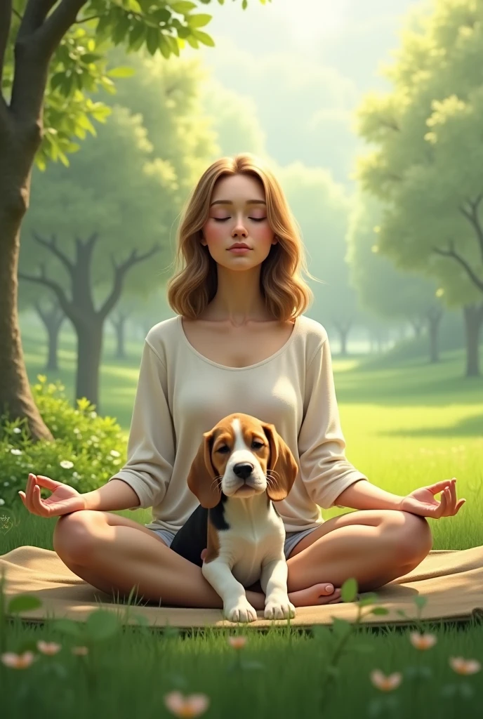 make a picture of yoga pose and an animal