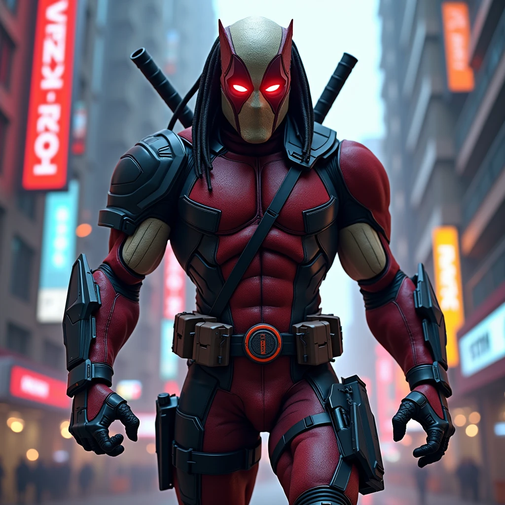 red rabbit angry cibernetic
