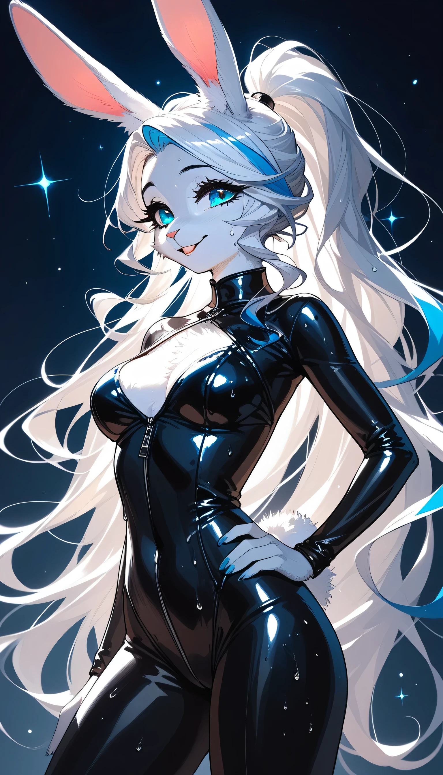 professional full body photo of pandemonica(helltaker), 1girl, solo, looking at viewer, smile, open mouth, shirt, red eyes, tail, ahoge, white (blue:0.6) hair, horns, glasses, teeth, demon girl, demon horns, demon tail, curly hair, round eyewear, black horns,
detailed skin, detailed eyes,
volumetric light, highrez, masterpiece, best quality,
<lora:pandemonica:0.8:MIDD>