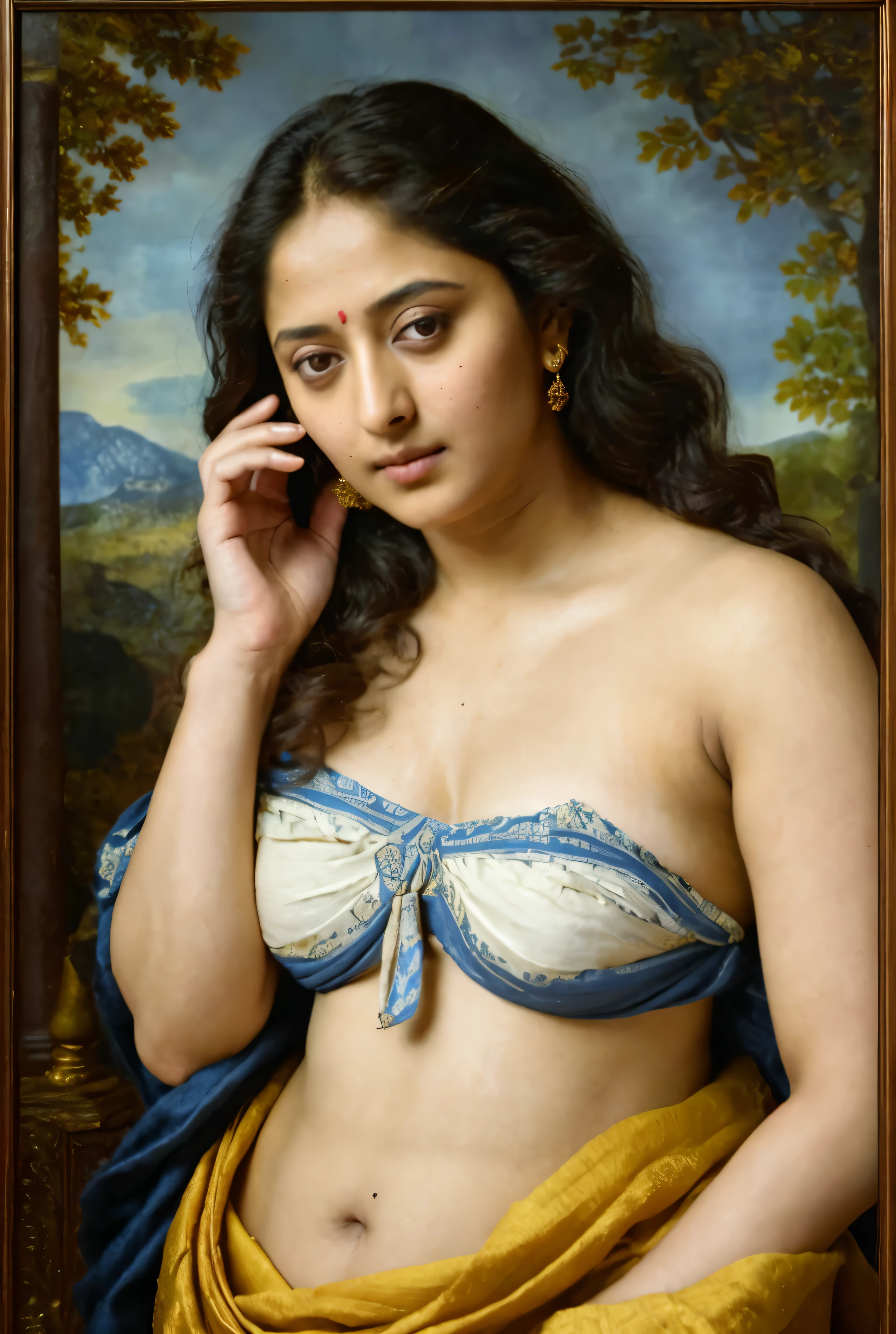  Best quality, highly detailed, masterpiece, Indian princess, sitting in a green marble throne, leaning back with legs wide open, perfect ass, perfect hairy pussy with big clitoris, curvy hourglass figure, grabbing ass, Rajkanya, naked, Masterpiece, extremely gorgeous woman, matchless Beauty, portrait, Peter Paul Rubens style, Woman, highly detailed breasts and pussy, middle ages, classicism, andrey atroshenko style, painting, long hair, styled hair, traditional media, realistic, figurative, fine art, detailed Art, oil on canvas, HDR, 8K, original character, high resolution, high detail, focus on the face, intricate, flawless, fluffy hair, Peter Paul Rubens style, By Peter Paul Rubens, sharp picture, avoid crown or mukut in picture,