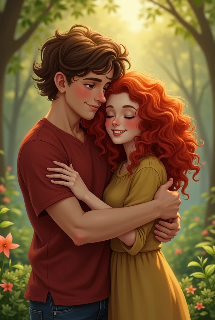 A young couple