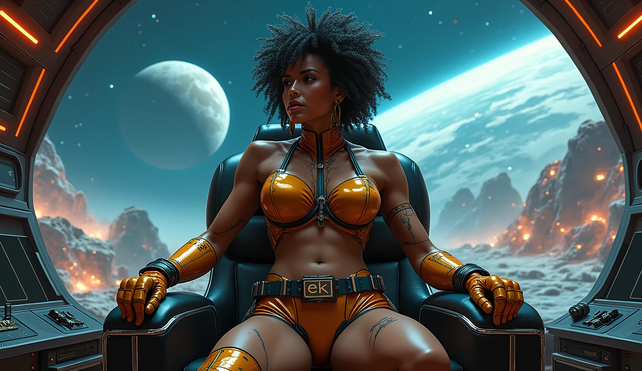 Masterpiece epic Galaxy Sun space Station Port War equirectangular background 360 Deep Ship window Celia_Rose_Gooding female outfits jet-pack hearth outdoor beholder USA Flag star Will-o'-the-wisp contre-jours Goddess Pilots "Heavy metal" Devastating cyberpunk "Luis Royo" dazzling Admiral Marshall richly decorated Cosplay Royale Africa women cow-girl "Nyota Uhura" sundrop ultra_Sharpness intricate ultra pro-photorealists optimal ultra high_quality perfection Accuracy reflexes ultra high-Resolution ultra high-detail max volumetric lightning graduate improved Octane_render number_rendues UHD XT3 64K 32K 16K 8K DSLR HDR unrealengine5 saturate shadow analogique 3dcg symmetrical sexy body athletic skin tanmed saharian african hairstyle dreads kilimandjaro cheekbones effects embarrassed redderer eyeliner indigo ultra beautiful eyes sapphires dark pupils black brown retina lazulis iris turquoises mouth open teeth gorgeous obvious smiles fringes ecstatic floating jacket quirky fixed eccentric cape levitating shoulders-off shirt lace clavicles white papillotes embroidered breasts points satin corsait sundrop thick felther felt skirt matching spinels loose swinging navel waist revealing belts-Chastity heart diamond padlock Gold silver agate pubis reveal scarlet pubis-hairy silks garters snaps thighs legs boots steel gothic thick onyx magic ruby invokes Bees incandescent CGSCOSITY flowering invoke monster Crystalline Queen_Bee Micro Recorder flash (EOS R6 135mm 1/1250s f/2.8 ISO400) Phaser shoot Canon-ion opale divine mannequin sexual lovely mirror reflection glass straight heavy armor chrome flat sensor Luminescence rune lava bands engravings Tourmaline glyph plasma fathoms brass chef-d' Michelangelo armoirie earth navy tattoo "Bruce Weber" sex girls naked nsfw varied multi etc.
