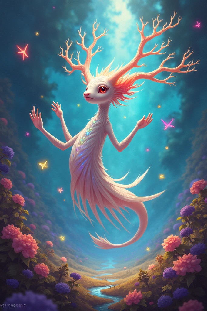 Close-up of a woman with long hair and a flower crown, goddess of nature, goddess of the forest, the non-binary deity of spring, A beautiful artwork illustration, jen bartel, goddess of nature, inspired by James Jean, Kellers, spring goddess, Dryad, spirit of the forest, fey queen of the summer forest, author:Ryan Yee, Anime fantasy illustration