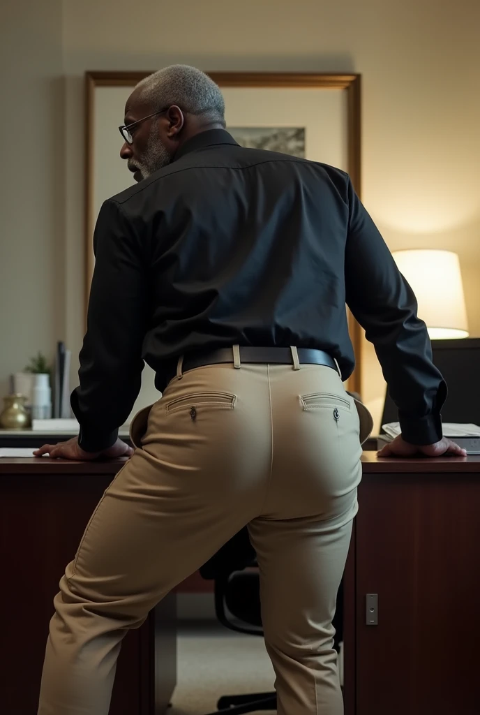 Only chest to thighs view, Front open Office suit and showing hairy chest close up focus on press down bulge by hand wetty bulge indian perfect wetty big hairy monster bulge in pant, masterpiece